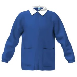 Casacca Scuola Bimbo Blue Royal con Zip Centrale