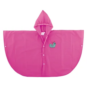 Mantella con Cappuccio Asilo Bimba Fucsia