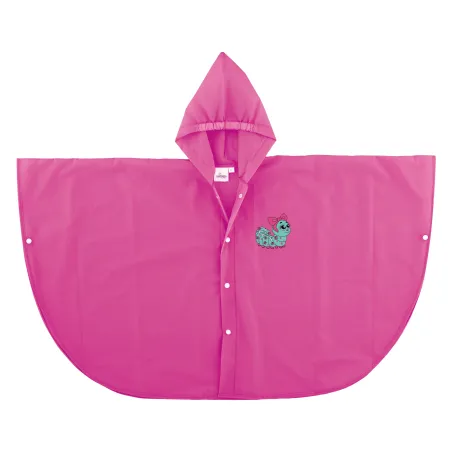 Mantella con Cappuccio Asilo Bimba Fucsia