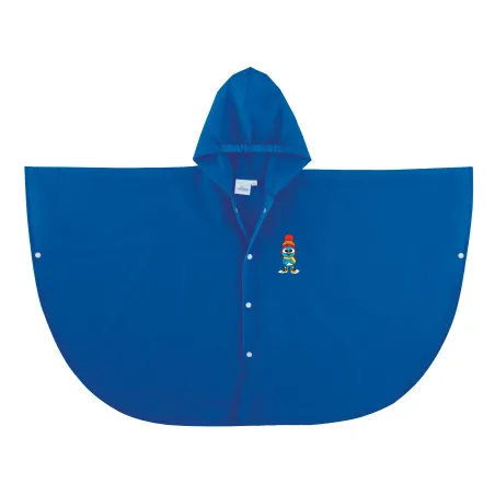 Mantella con Cappuccio Asilo Bimbo Blue Royal