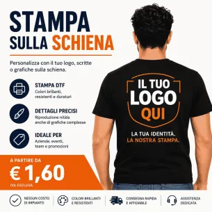 Logo Lato Schiena - Max 25 Cm