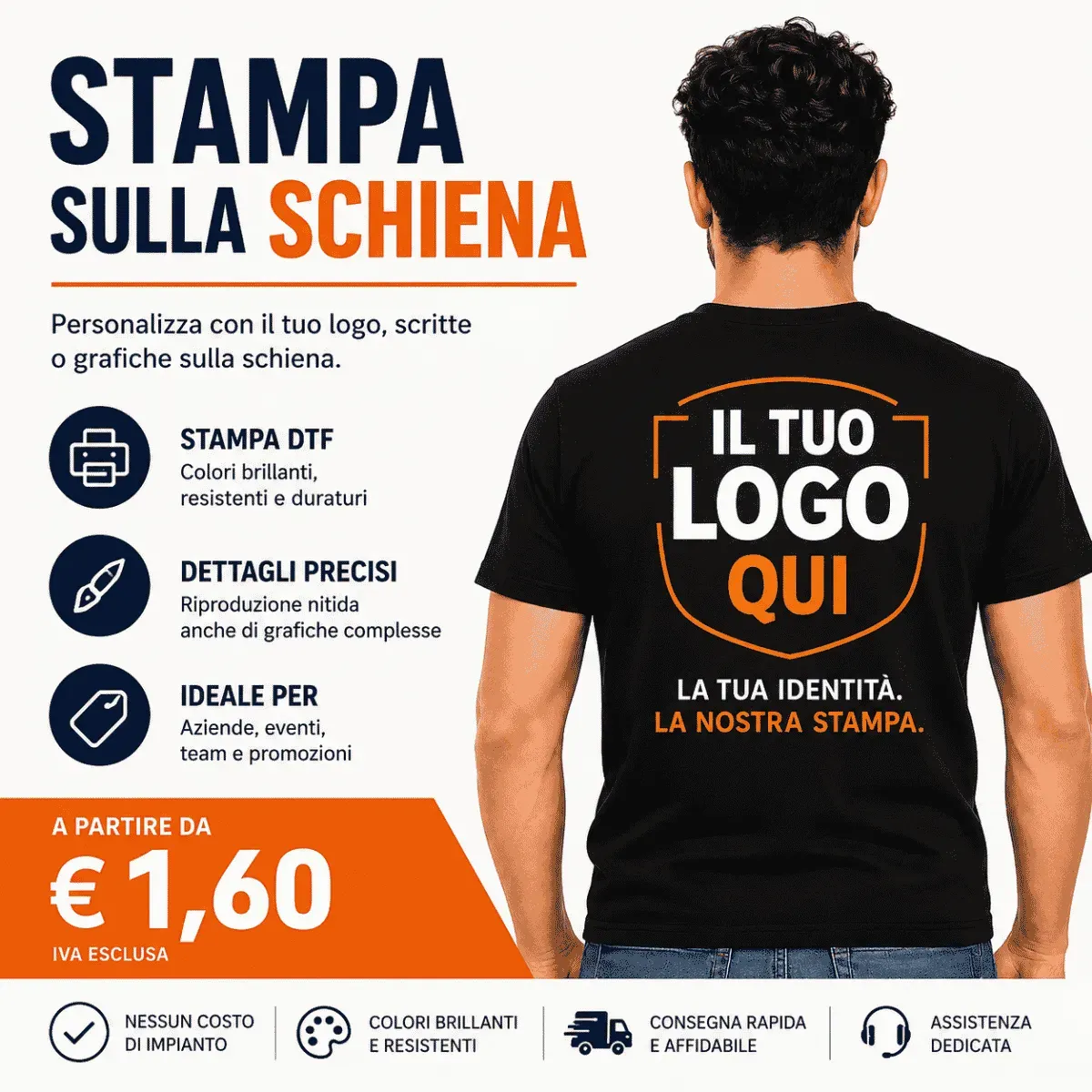 Logo Lato Schiena - Max 25 Cm