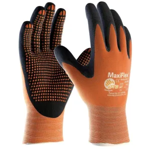 Guanti Maxiflex Endurance Arancioni Puntinati | Lavabili | Codice 42-848