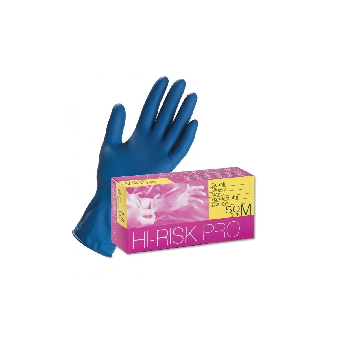 Guanti in Lattice Spessorato ICO Hi-Risk Pro | EN ISO 374-5:2016 | EN ISO 374–1:2016