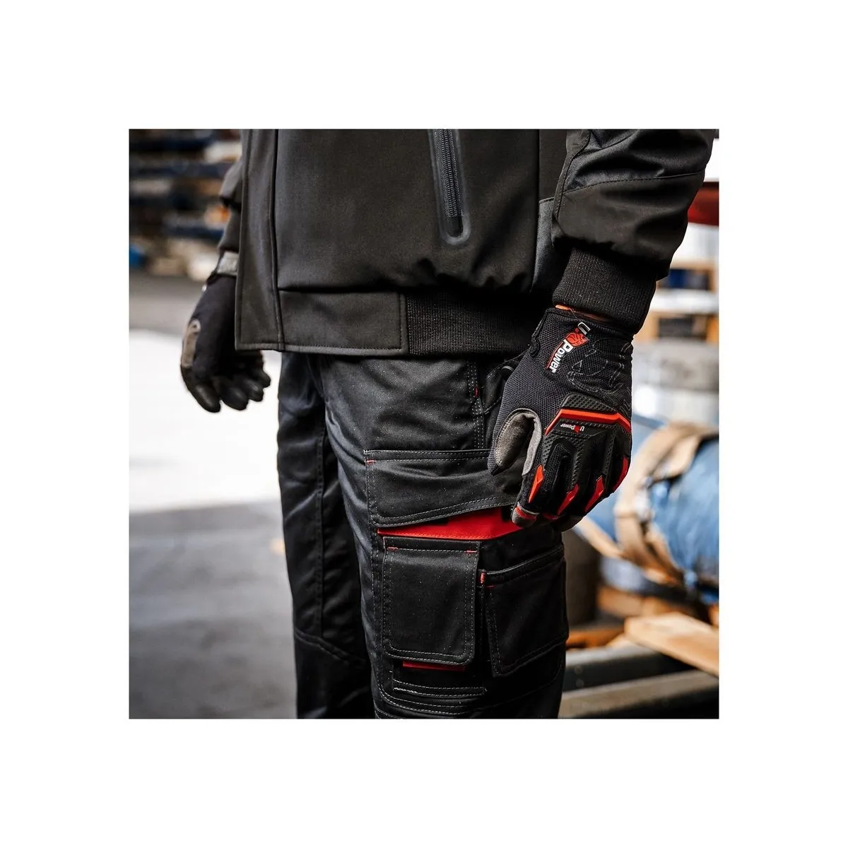 Giaccone da Lavoro UPower Blaze Nero (Black Carbon) | Codice PE113BC