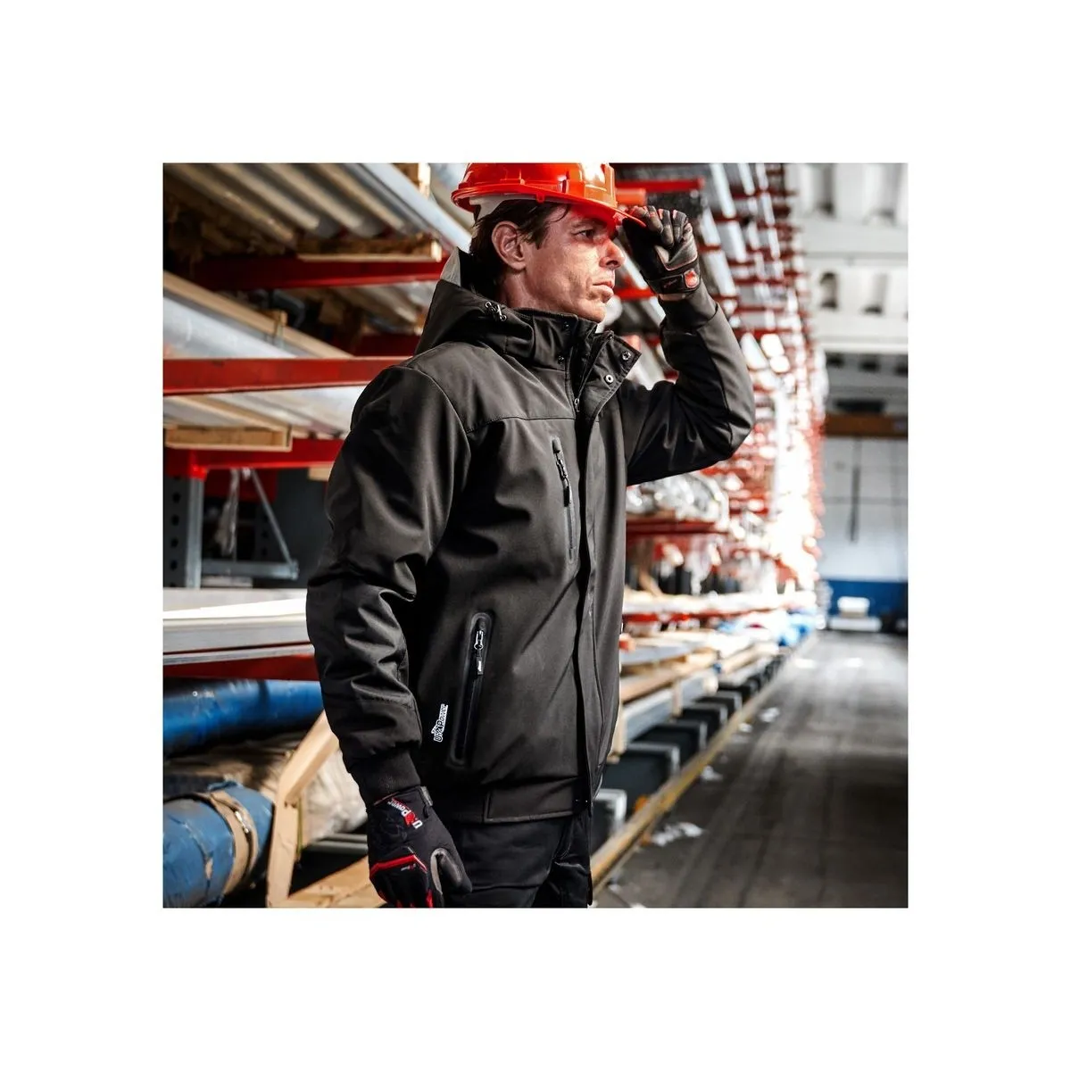 Giaccone da Lavoro UPower Blaze Nero (Black Carbon) | Codice PE113BC