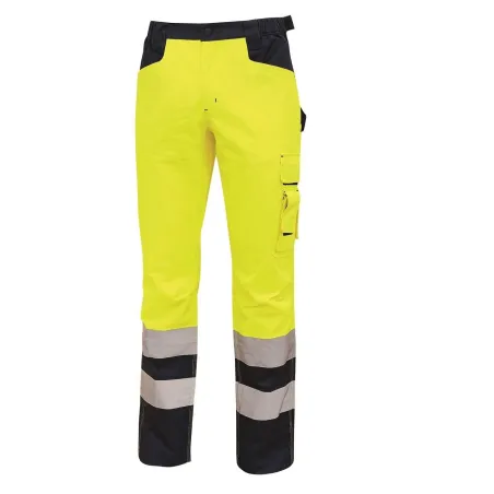 Pantaloni Alta Visibilita Estivi Upower Light Giallo/Navy | Codice HL155YF