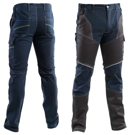 Pantaloni da Lavoro Uomo Elastcizzati Slim Fit Jump | Codice JMP02-536