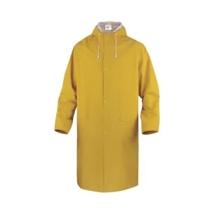 Cappotto Impermeabile Anti Pioggia con Cappuccio | Giallo | Codice 10720