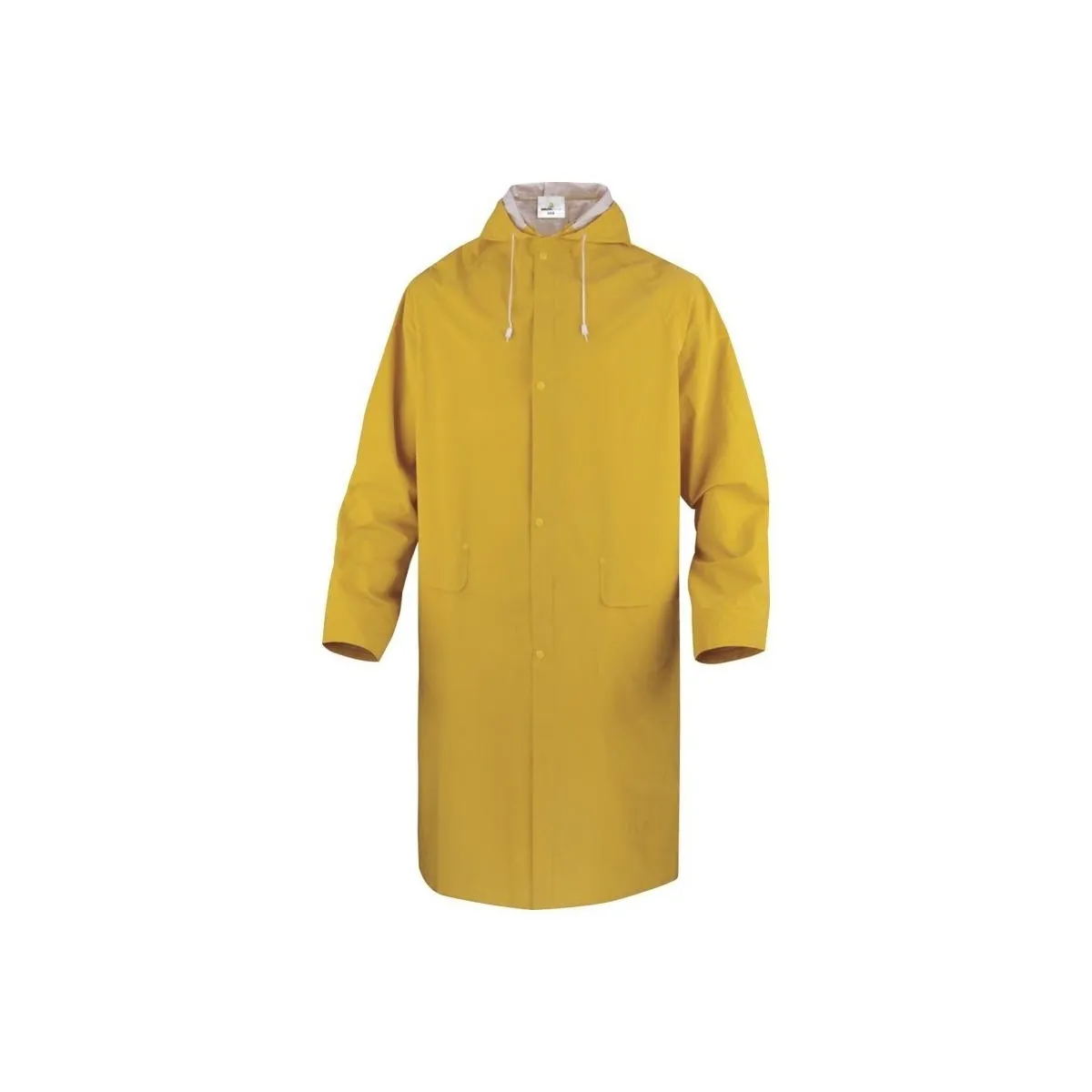 Cappotto Impermeabile Anti Pioggia con Cappuccio | Giallo | Codice 10720