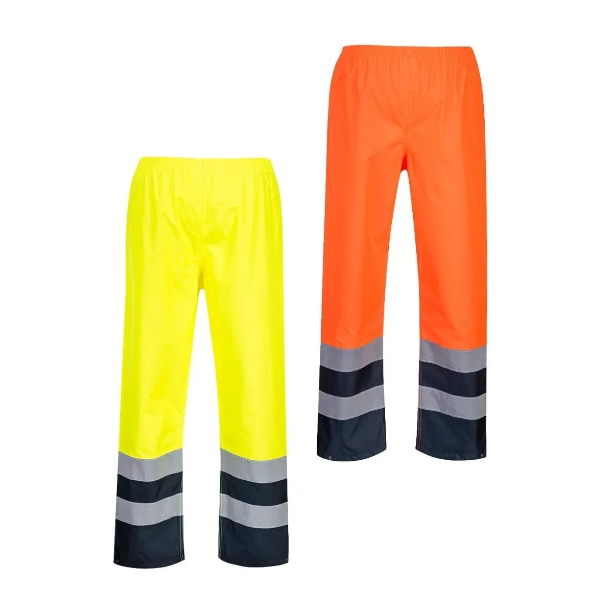Pantaloni Impermeabili Antipioggia Ad Alta Visibilita | Codice S486