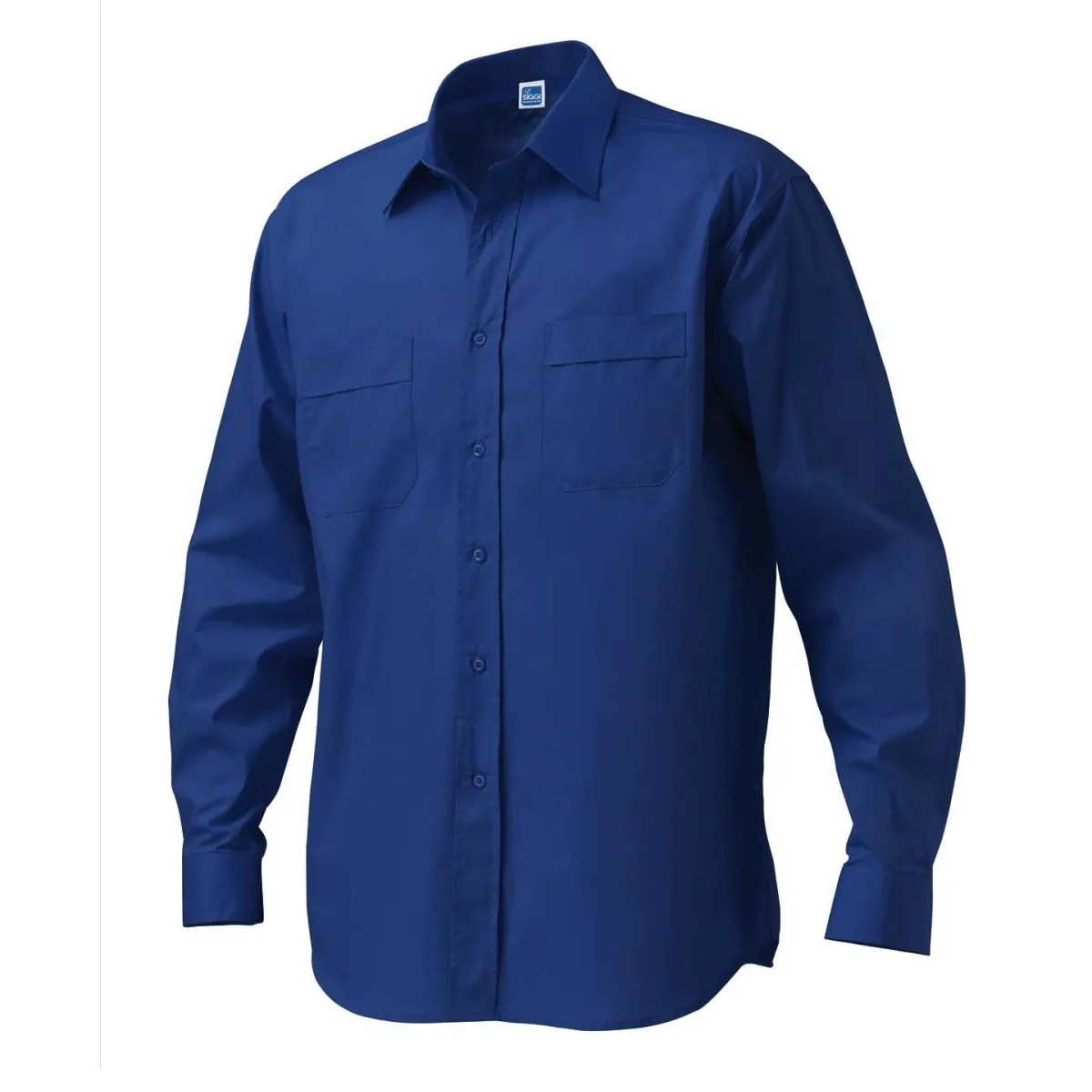 Camicia da Lavoro Maniche Lunghe Siggi King - Bluette | Codice CM0024-4016