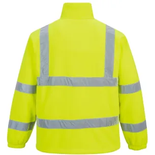 Pile Mesh Alta Visibilita' Con Fodera In Rete Giallo | Codice F300G 2