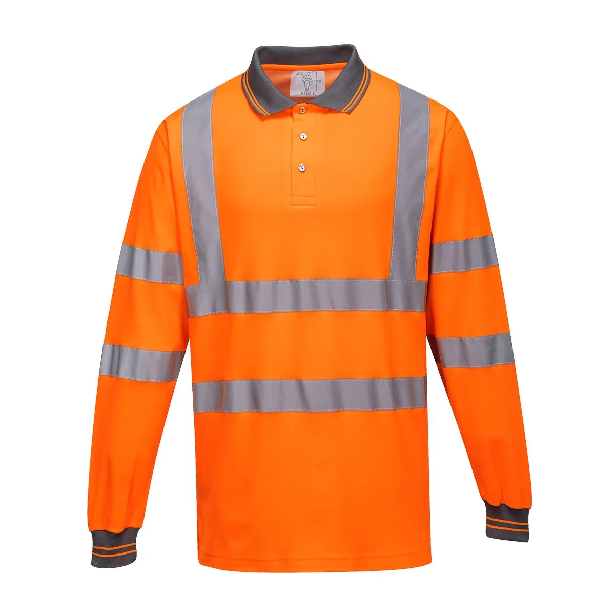 Polo Ad Alta Visibilità Cotton Confort Arancione | Codice S271A