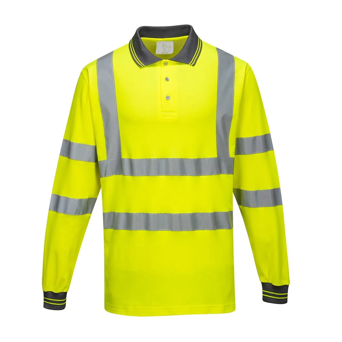 Polo Ad Alta Visibilità Cotton Confort Gialla | Codice S271G