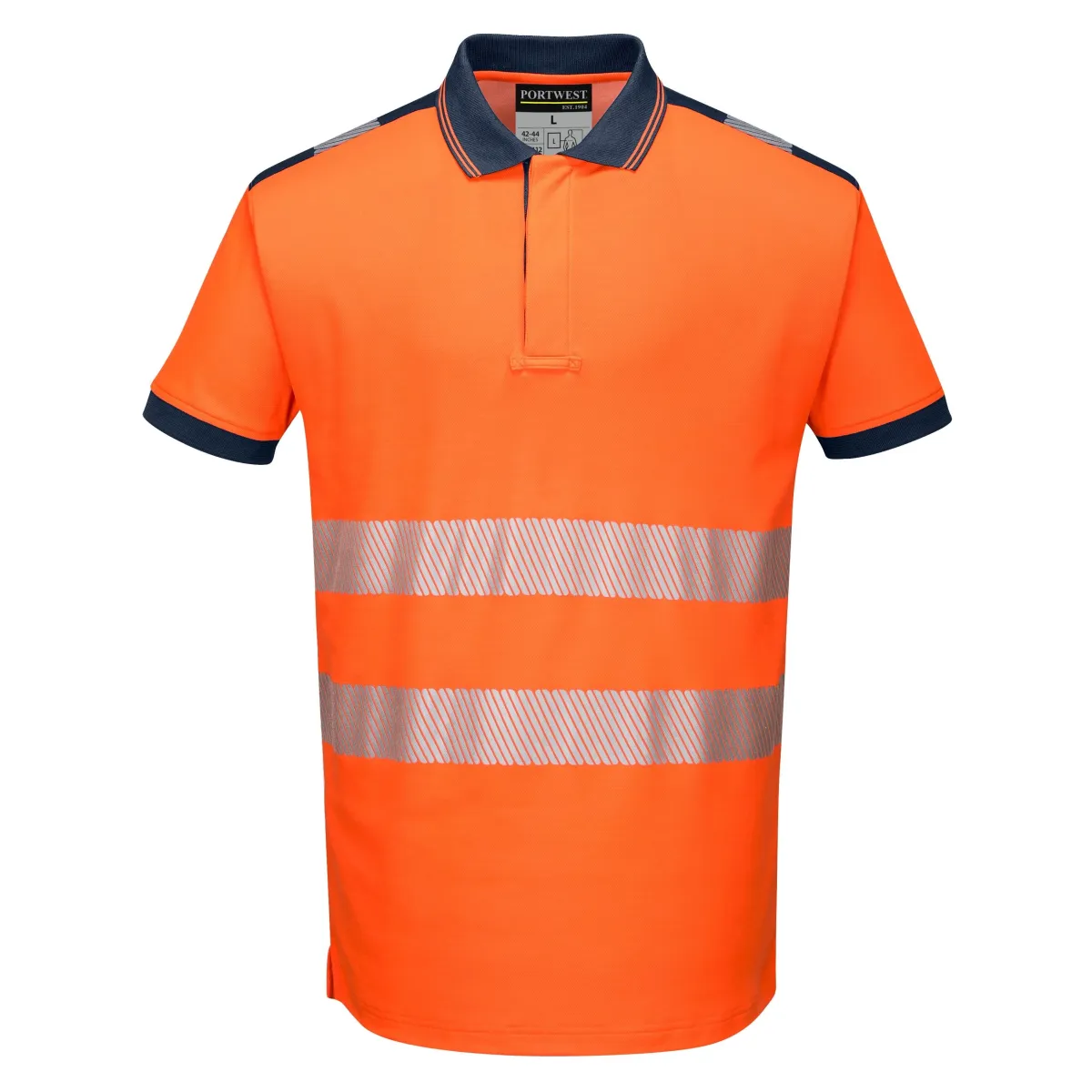 Polo Ad Alta Visibilita' Vision Arancione | Codice T180A