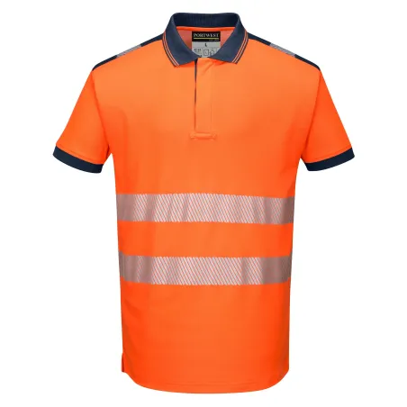 Polo Ad Alta Visibilita' Vision Arancione | Codice T180A