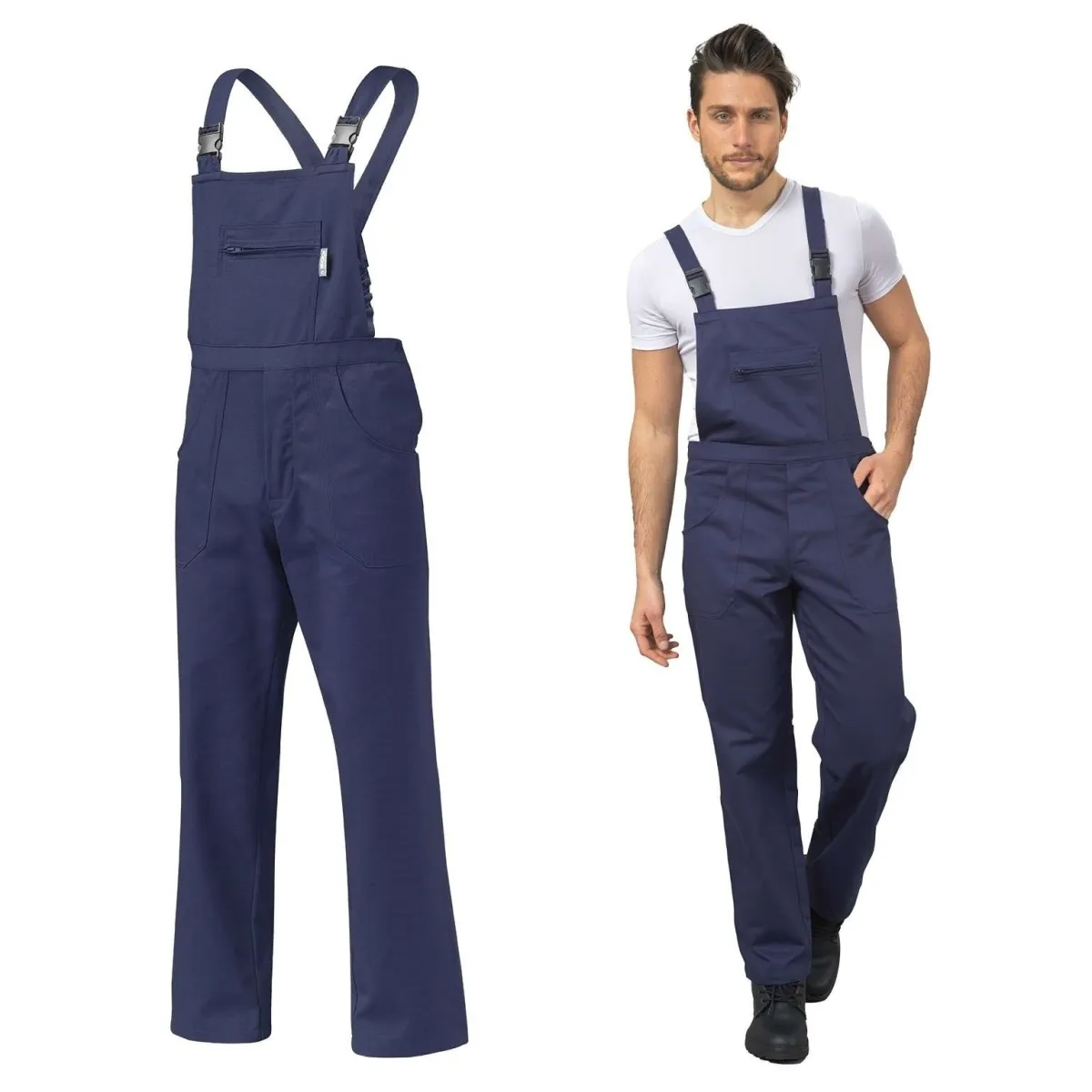 Salopette/Pettorina da Lavoro Blue Siggi Labor | Codice 21SE0327