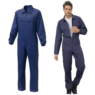 Tuta Intera da Lavoro Blue Siggi Labor con Zip | Codice 21SE0328