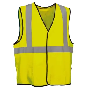 Gilet ad Alta Visibilità Cofra Beaming | Giallo | Codice V297-0-B0