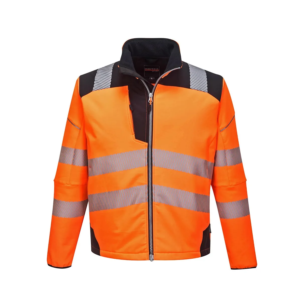 Giacca Ad Alta Visibilità In Softshell Vision Arancione | Codice T402A