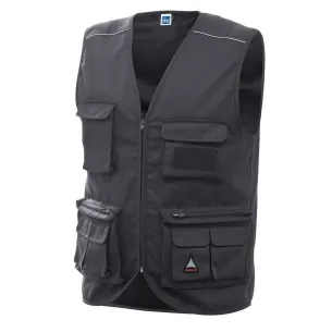 Gilet da Lavoro Multi Tasche Siggi Chrome - Grigio | Codice GT0147-GR