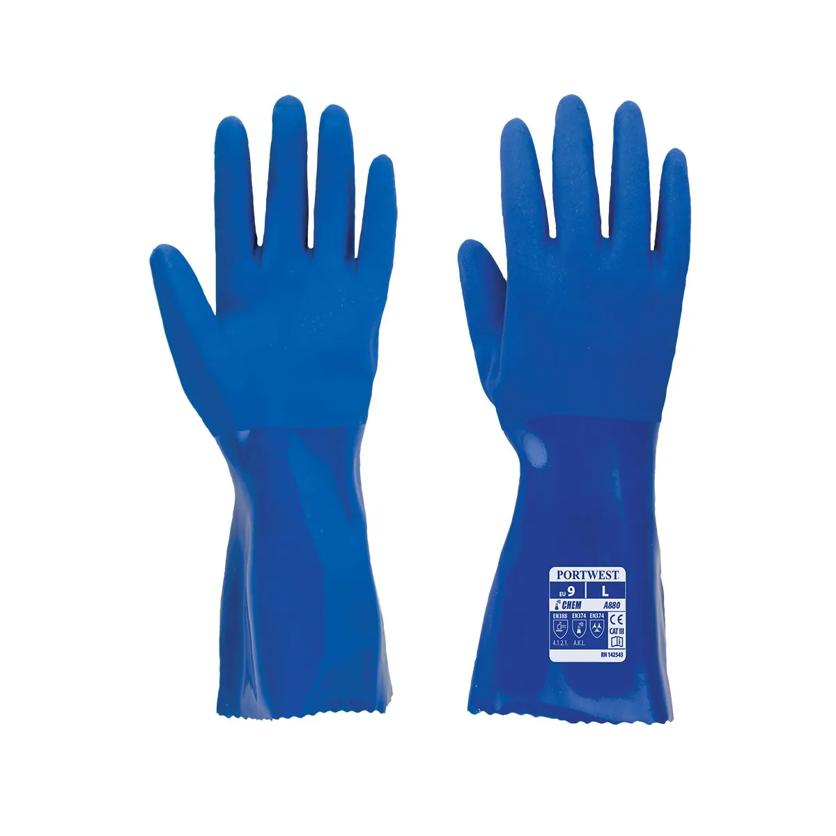 Guanti Di Protezione Armati In Pvc Finitura Sabbia | Codice A880