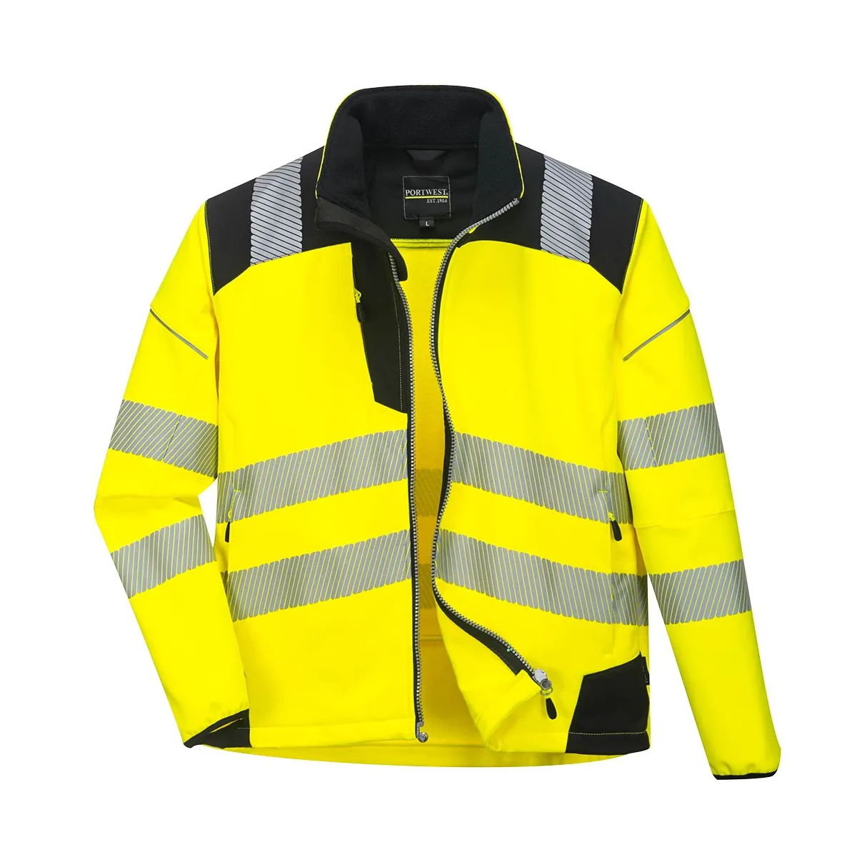 Giacca Ad Alta Visibilità In Softshell Vision Gialla | Codice T402G