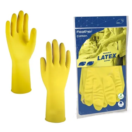 Guanti Gialli in Lattice con Felpatura in Cotone | Reflexx FC | Codice RXX-FC