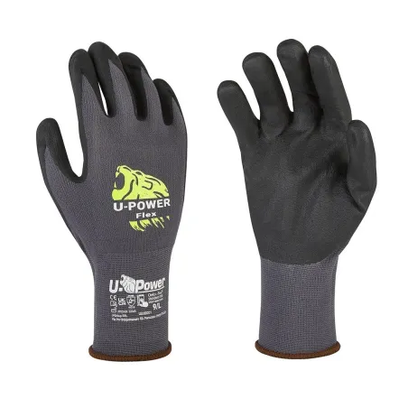 Guanti da Lavoro UPower Flex Nero/Grigio | Codice UG00001