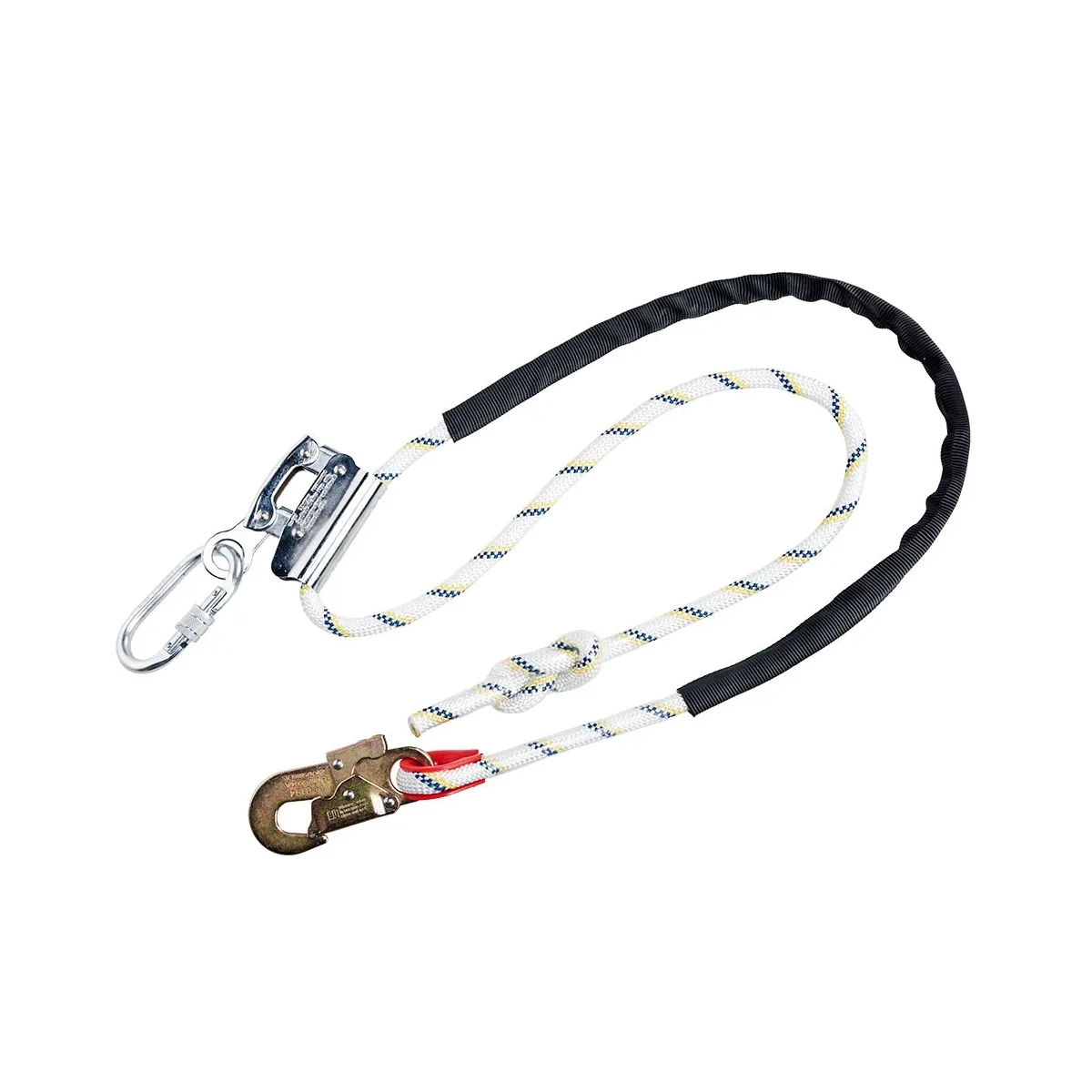 Cordino di posizionamento con dispositivo anticaduta scorrevole regolabile | Codice FP26