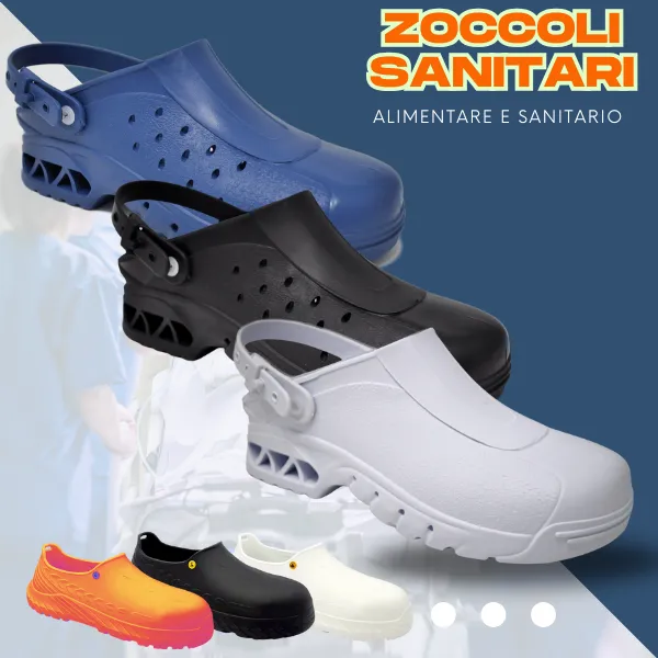 Zoccoli da Lavoro e Sanitari