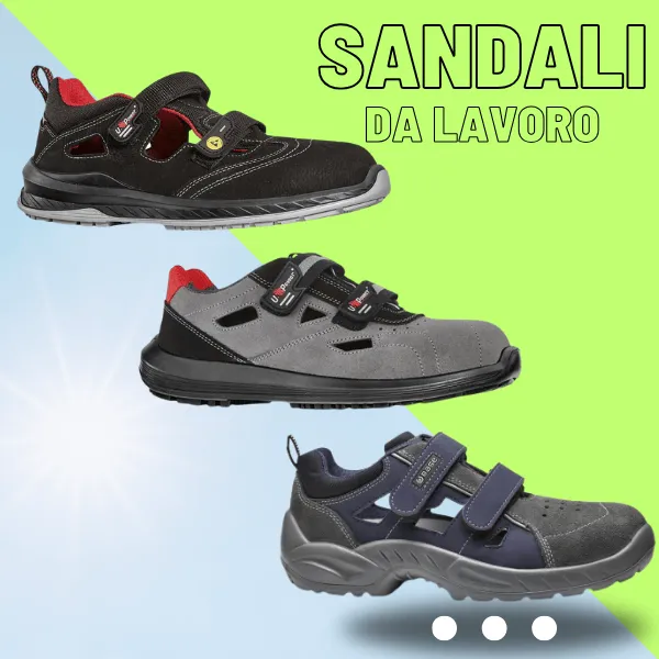 Sandali Antinfortunistici da Lavoro