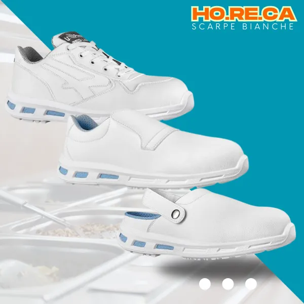 Scarpe Bianche da Lavoro